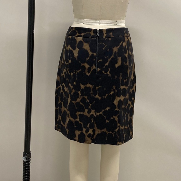 Leopard print Elie Tahari Mini Skirt Size 8 - Picture 3 of 9